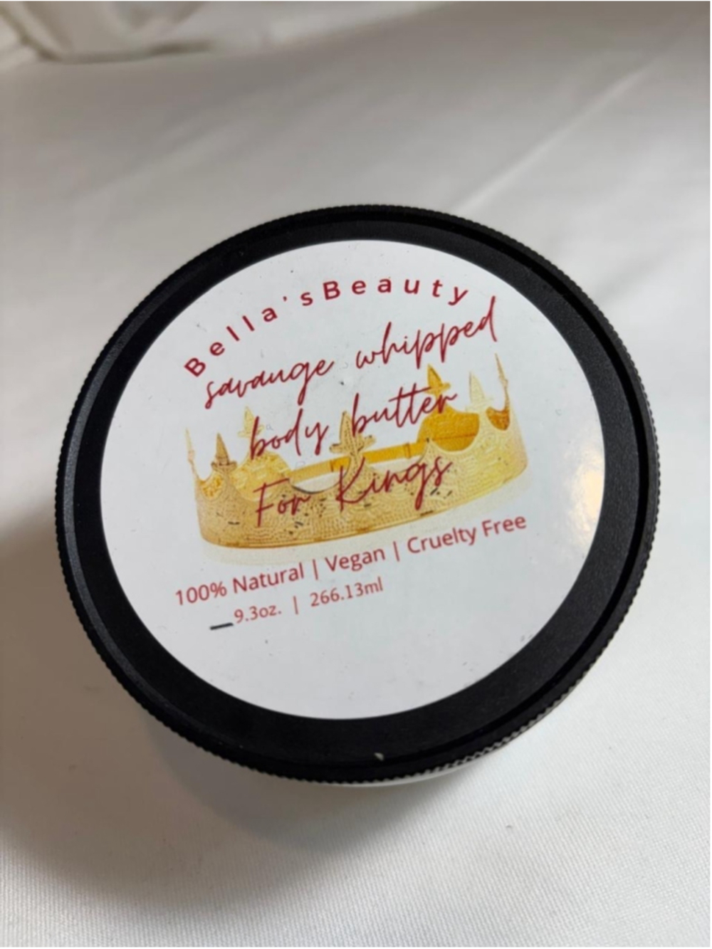 Men's Savage Whipped Body Butter Vegan 100% Natural Bellas Beauty #V30P x5